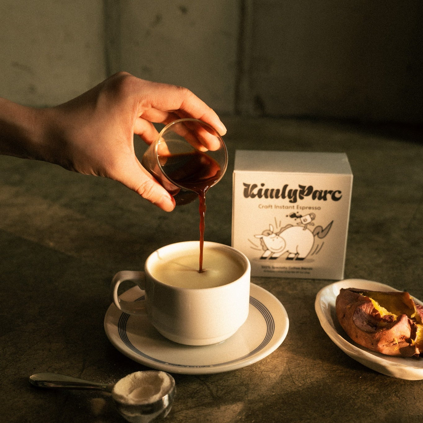 Dirty Sweet Potato Latte