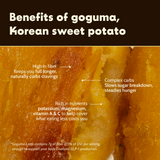 Goguma Latte made with Korean Sweet Potato