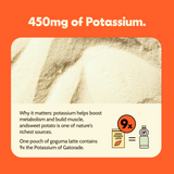 Goguma Latte made with Korean Sweet Potato