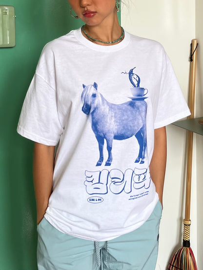 Blue Pony Shirt