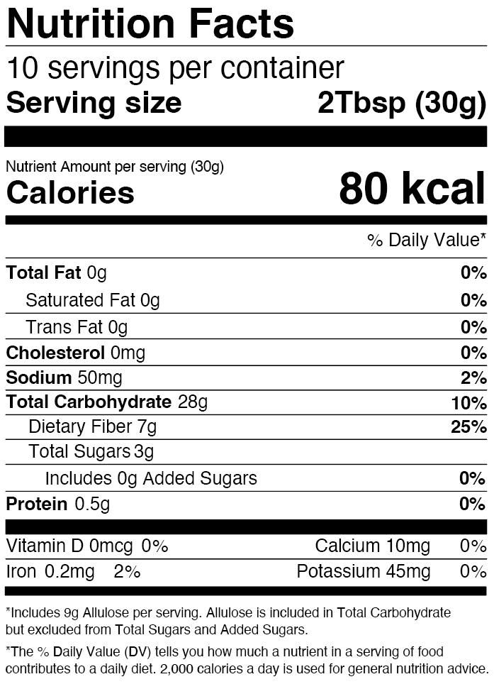 Nutrition Facts